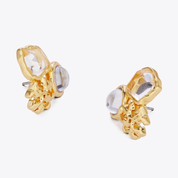 Tory Burch “Roxanne” Cluster Stud Earrings - Picture 4 of 8